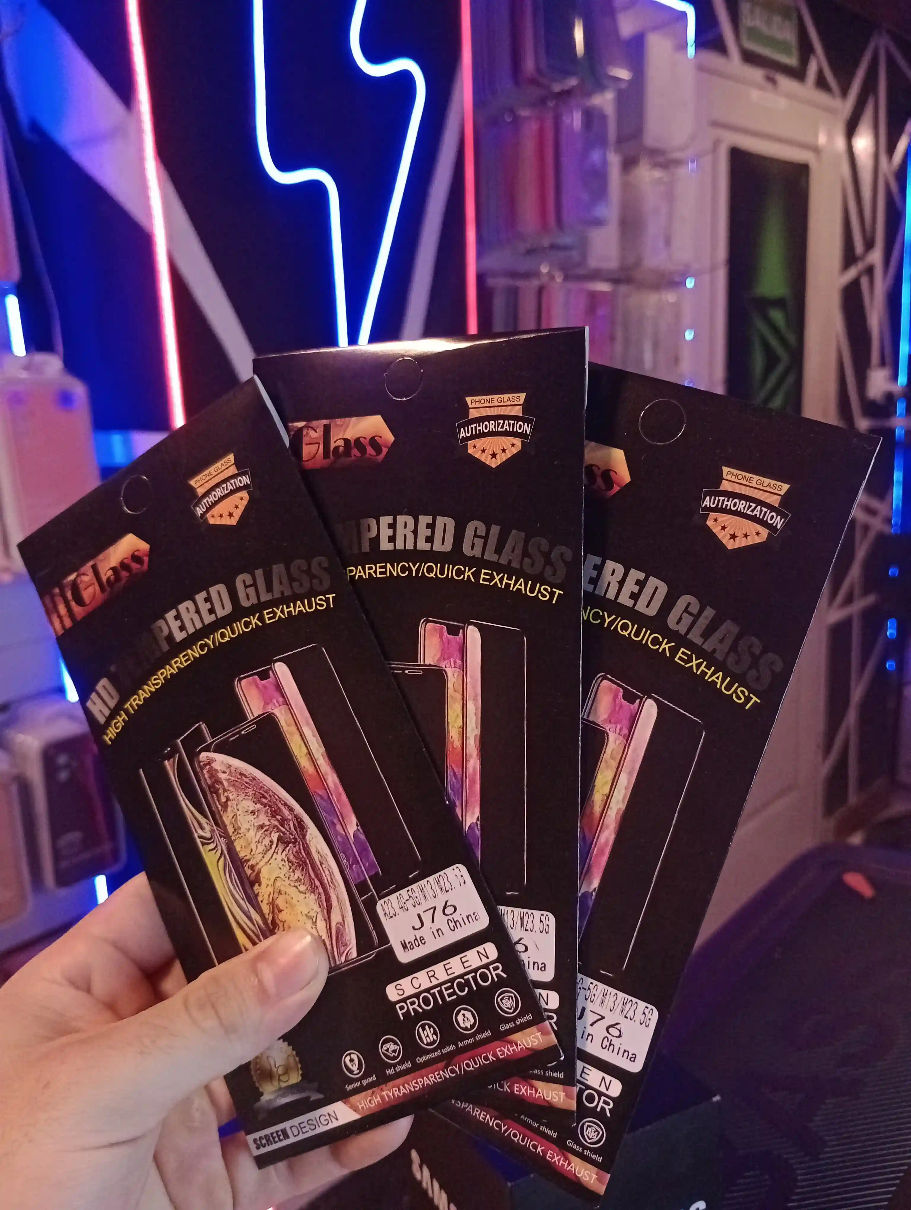 Templado para celular